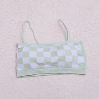 Kenzie Check Free Size Bra
