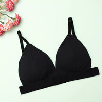 Plain V shape Free Size Bra