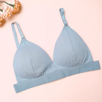 Plain V shape Free Size Bra