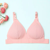 Plain V shape Free Size Bra