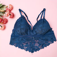 Leaf Lace Free Size Bra