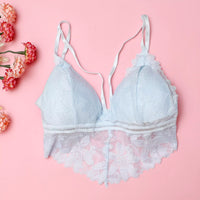 Leaf Lace Free Size Bra