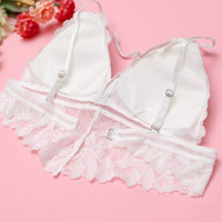 Leaf Lace Free Size Bra