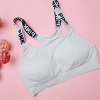 Pink strap Sport Bra