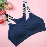 Pink strap Sport Bra
