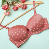Doted Padded Bra