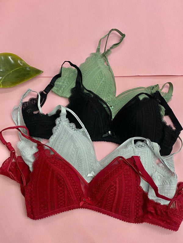 AMELE Net Padded bra