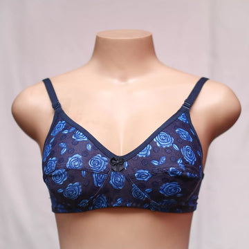 Flower Non Padded Bra