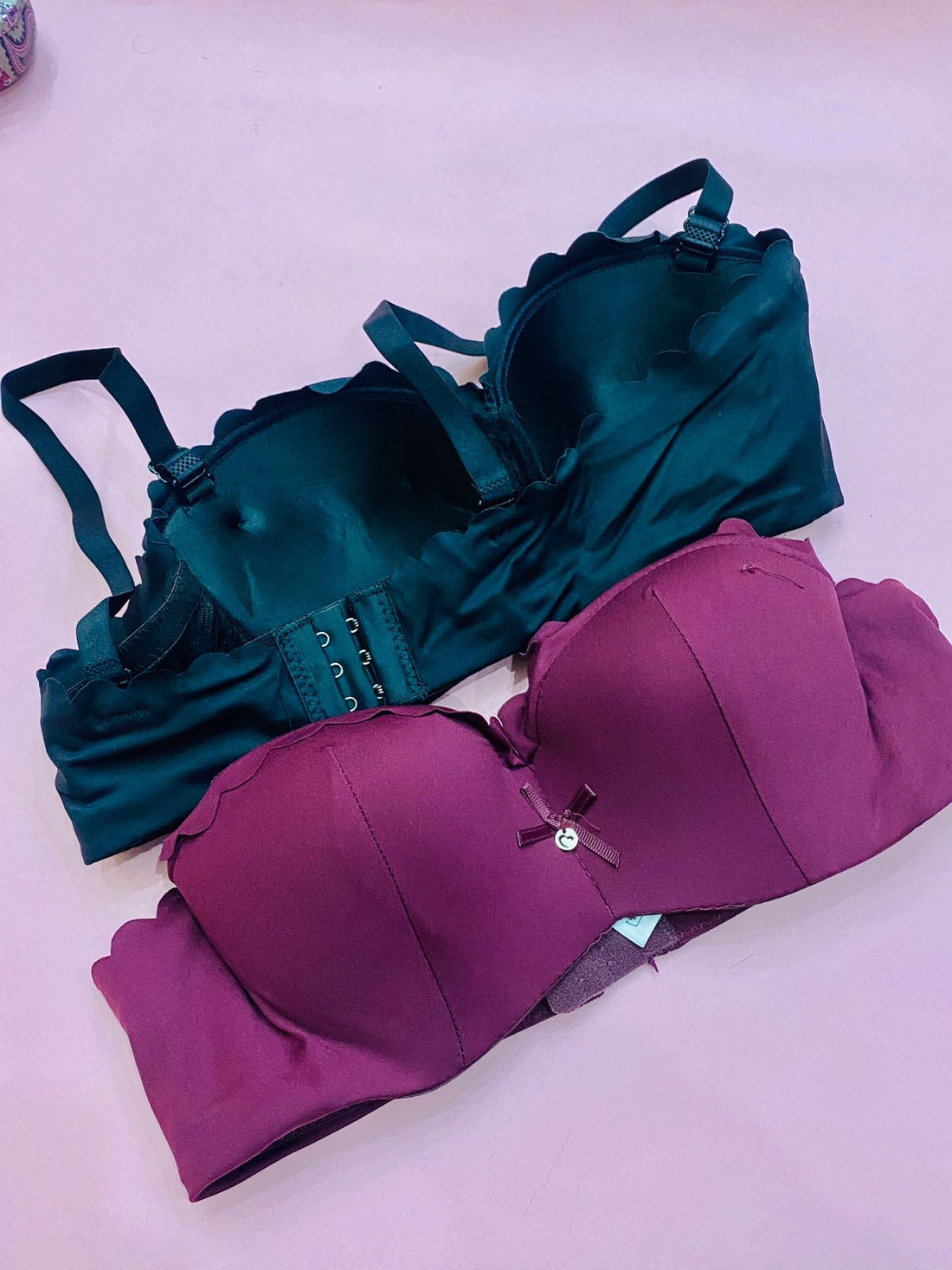 LAYLA Half cup padded bra – Shestore.pk
