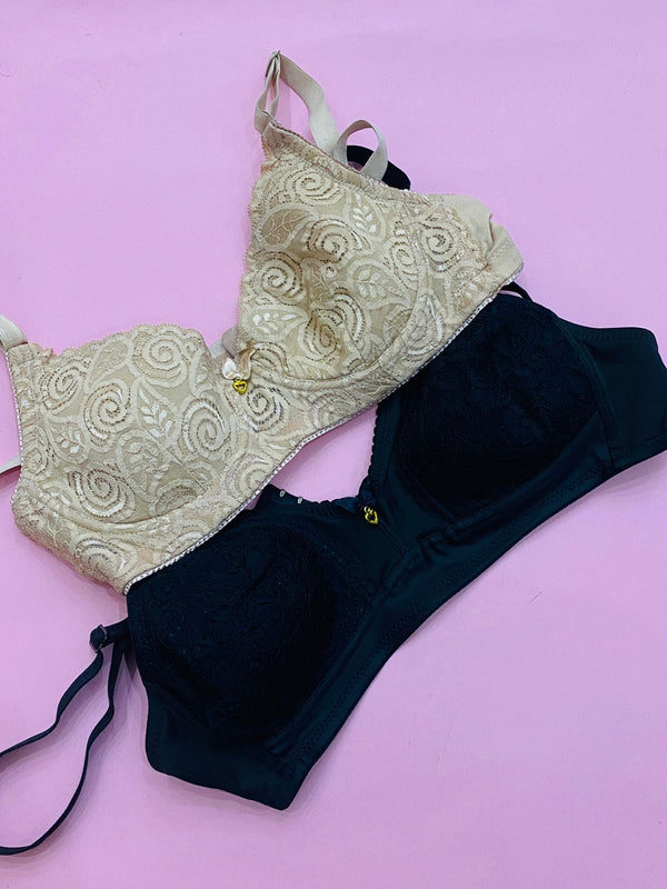 V Shape Underwired Non Padded bra