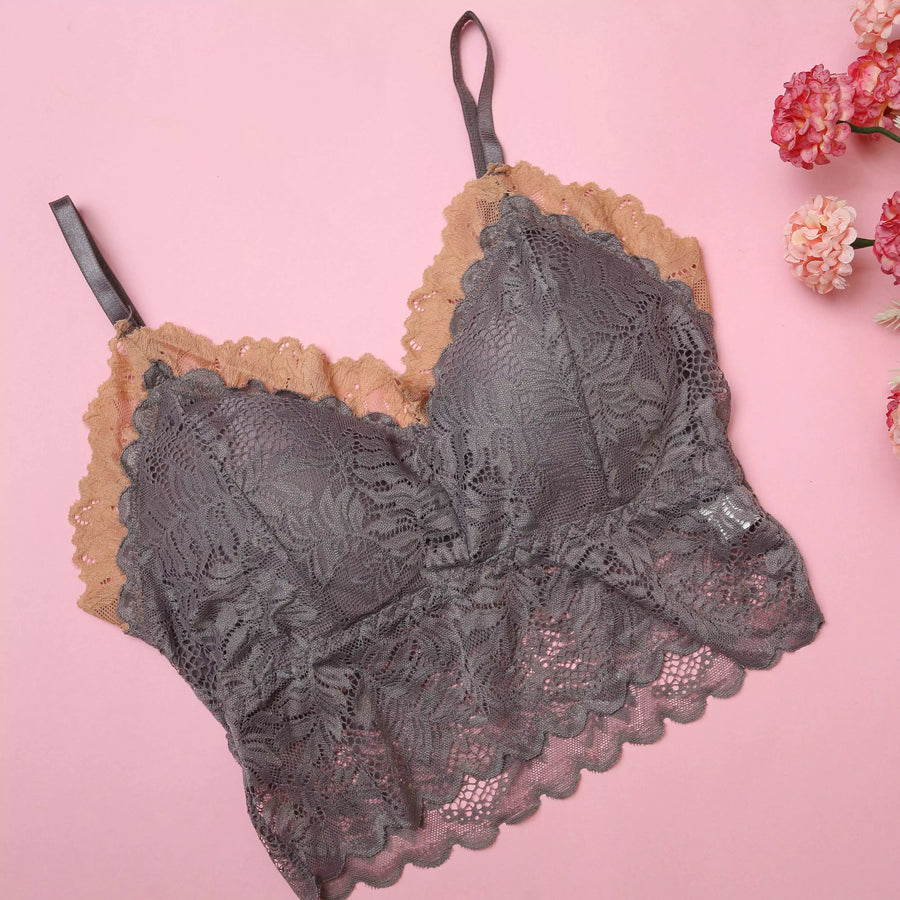 SHAY Net free size bra
