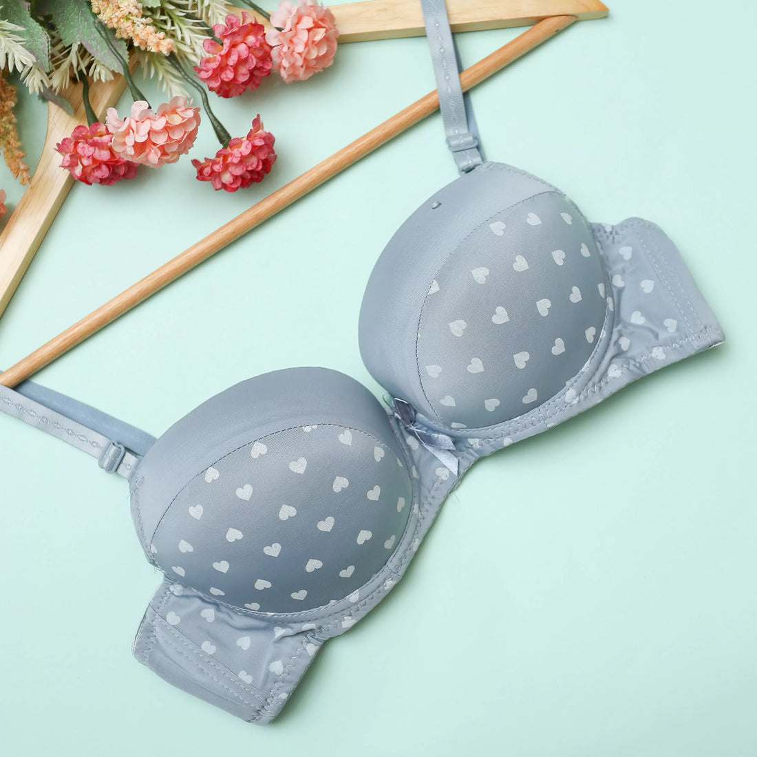 Doted Padded Bra