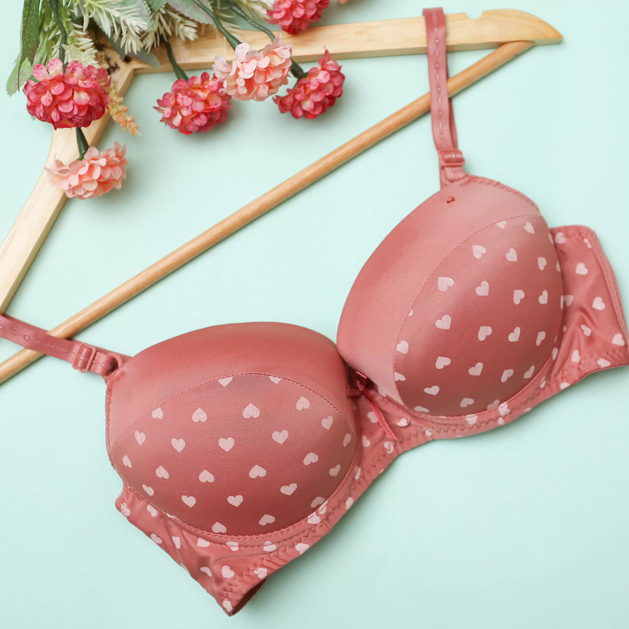 Doted Padded Bra