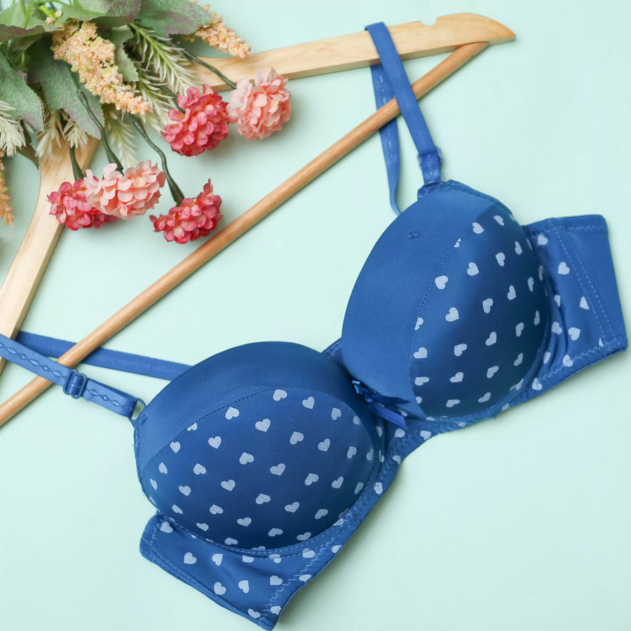 Doted Padded Bra