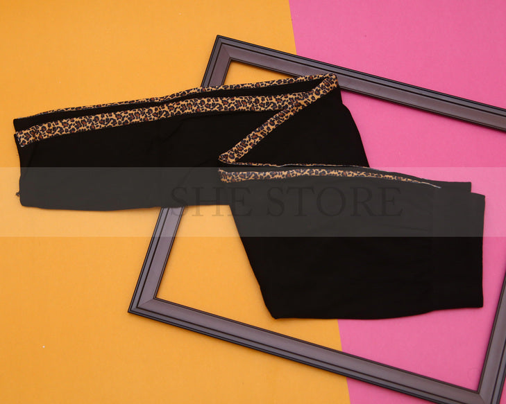 HQ Black Strep Tights