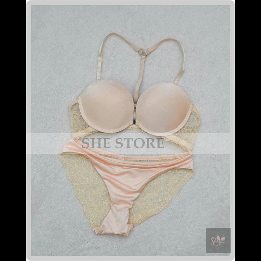Front Open Bra Set