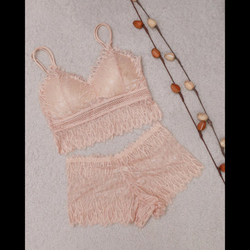 Skin Full Lace Bra Set