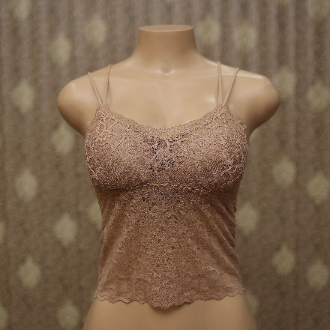 Net Camisole with Padded Bra