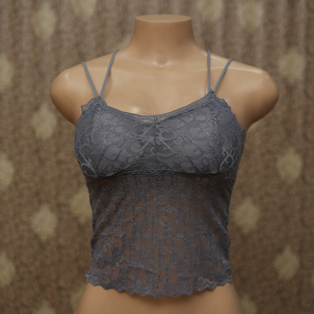Net Camisole with Padded Bra