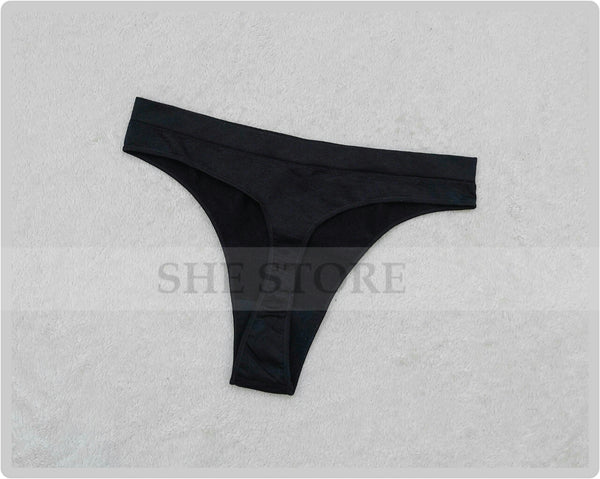 PLAIN THONG PANTY