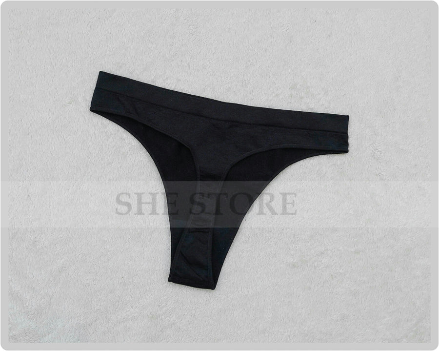 PLAIN THONG PANTY