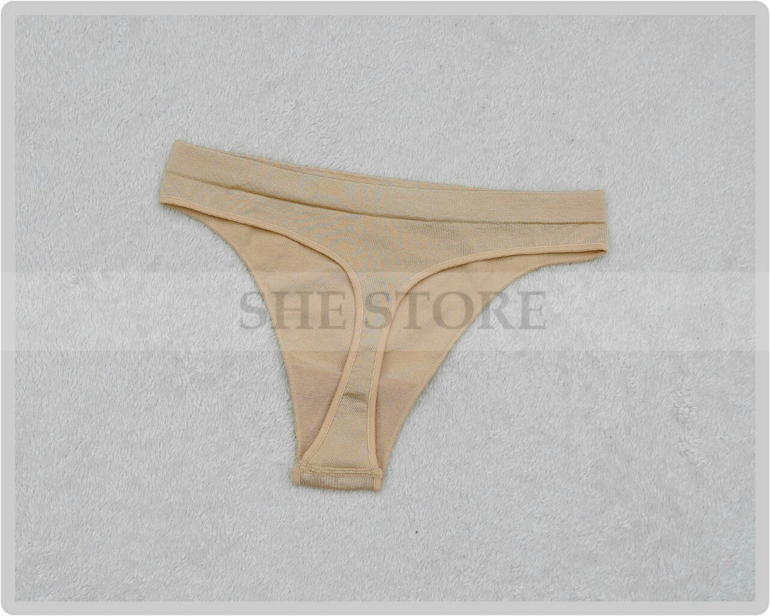 PLAIN THONG PANTY