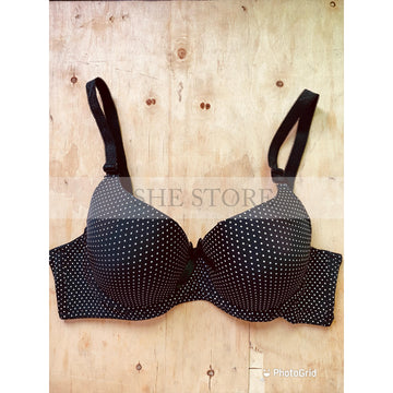 Polka Dot C Cup Bra