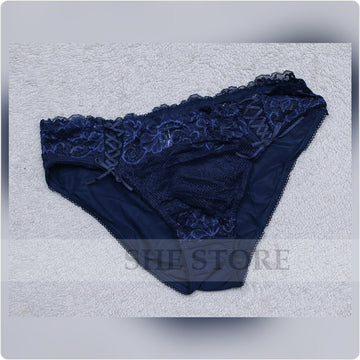 Ribbon Style panty blue