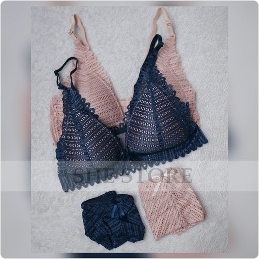 Rimel Front Open Bra Set