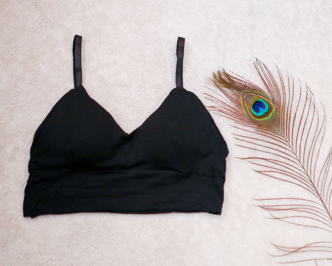 V Shape Cotton Free Size Bra