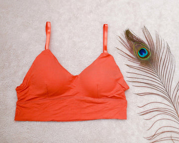 V Shape Cotton Free Size Bra