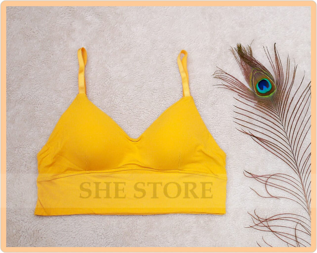 V Shape Cotton Free Size Bra