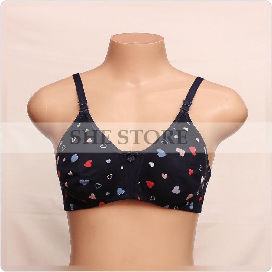 Heart Non Padded Libra Bra