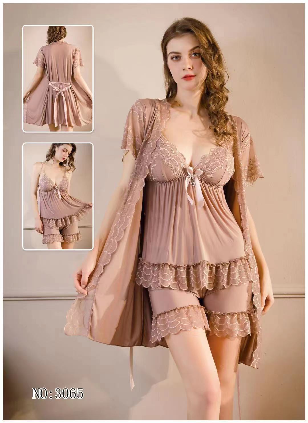Alice Double Piece Nighty