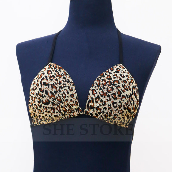 cheetah bra