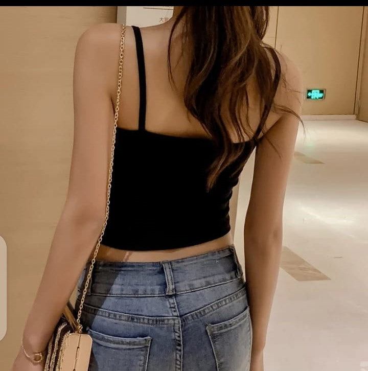 long cotton camisole