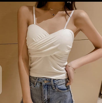 long cotton camisole