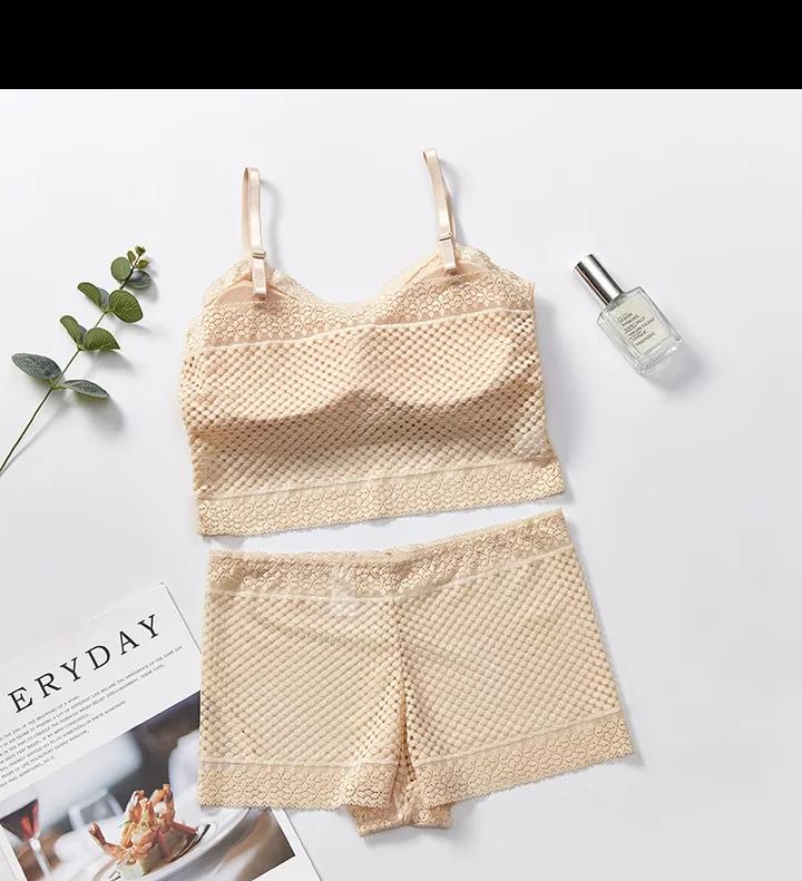 Net Free Size Bra Set