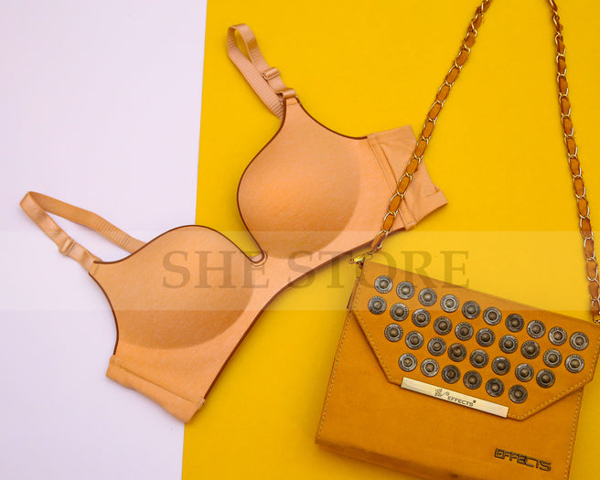 plain bra